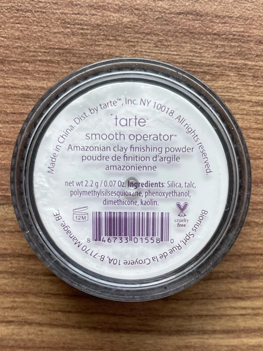 tarte Smooth Operator Amazonian Clay Finishing Powder